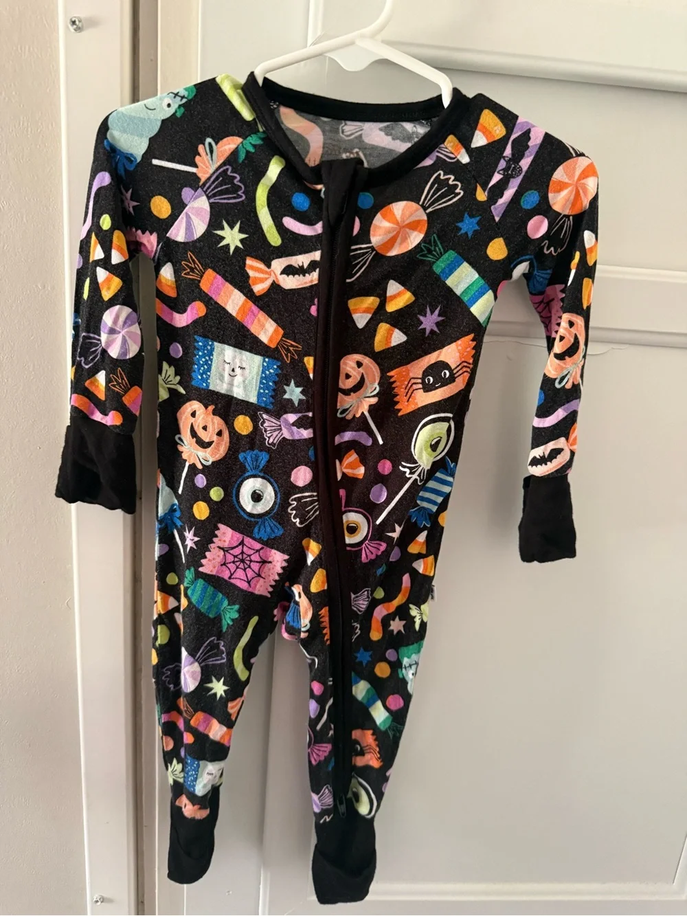 Little Sleepies Halloween Candy Print One-Piece Pajamas
